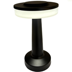 Lampka stołowa dotykowa LED czarna IP20
