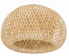 Lampa wisząca BOHO bambusowa duża 40cm DMT53
