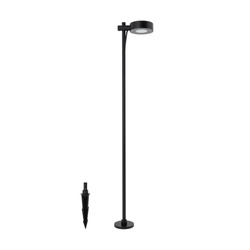 Lampa stojąca wbijana ogrodowa TESSA LED 7W czarna 100cm Nowodvorski 11541