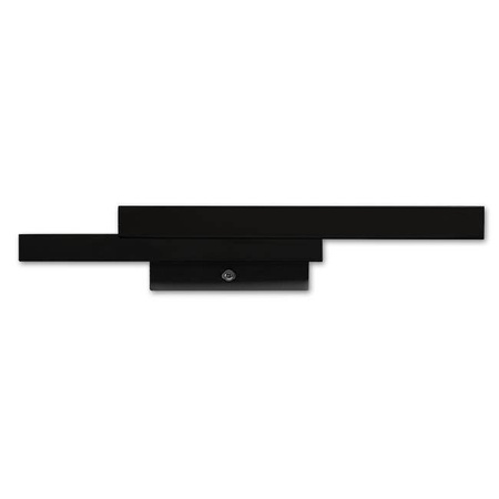 Plafon lampa LED Galaxis Polaris 45W 42x30x6 cm czarny prostokątny + pilot	