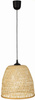 Lampa wisząca BOHO bambusowa czarna E27 PHU09 30cm