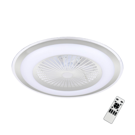 Lampowentylator ZEPHYR SILVER 48W LED+ PILOT