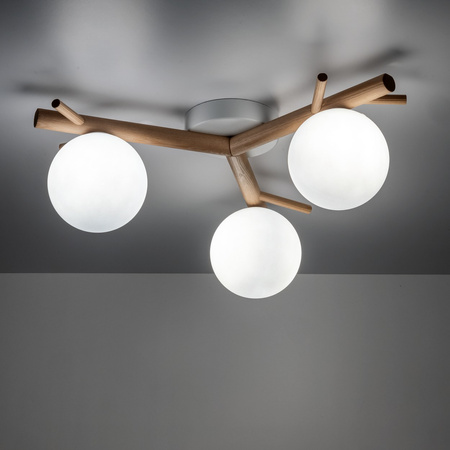 Lampa sufitowa SHERON White 3xG9