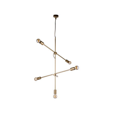 Nowodvorski Lampa wisząca złota STICKS 