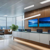 Oprawa V-TAC LED Linear SAMSUNG CHIP LIFUD Driver 36W 100st CCT Zwieszana 120cm Biała VT-7-35 3000K-4000K-6400K 2880lm 5 Lat Gwarancji