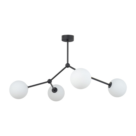 Lampa sufitowa FAIRY Black 4xG9