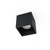 Nowodvorski Lampa punktowa natynkowa czarna kwadratowa GROOVE 