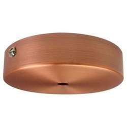 Rozeta Maskownica metalowa podsufitka okrągła miedź
