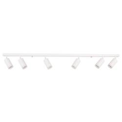 Lampa ścienno-sufitowa PARIS 6 GU10 Biała