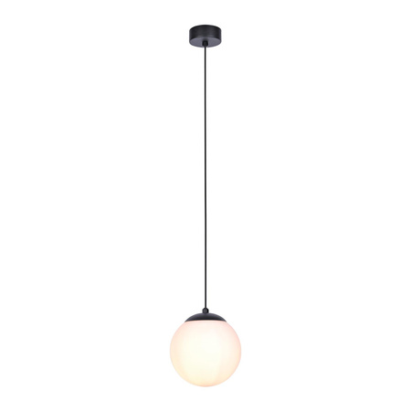 Lampa wisząca z mlecznym kloszem 16 cm K-4921 z serii SAVOY