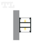 LED P4-10 Profil 2000 mm grafitowy lakierowany RAL 7016 (nr kat 86410027016)