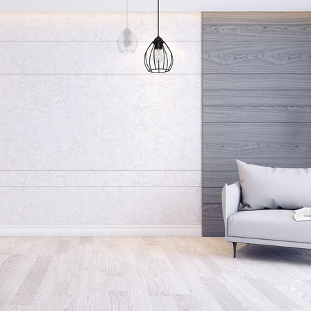 Lampa Wisząca DON BLACK 1xE27 czarna