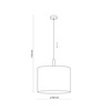 Lampa wisząca DEVA NATURE1xE27