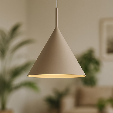 Lampa wisząca CAPITAL TAUPE Ø32cm 1xGX53 Kaszmir