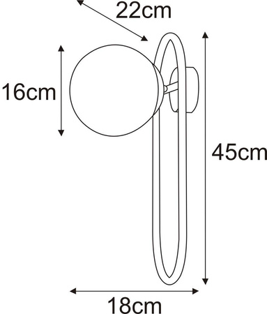 Kinkiet K-4964 z serii FINESTRA