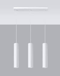 Lampa wisząca LAGOS 3L biały