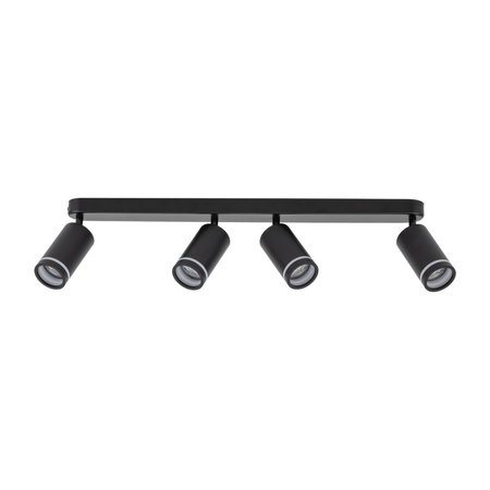 Lampa sufitowa JET Black 4xGU10