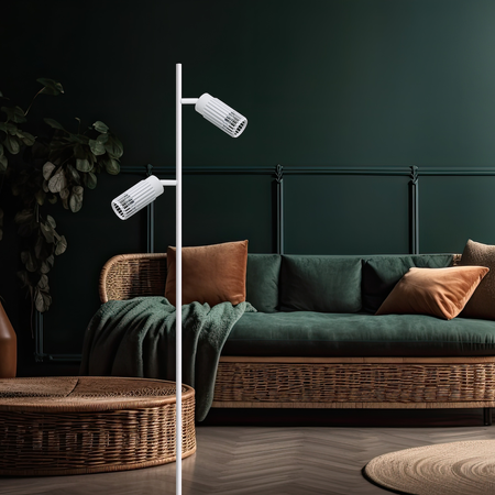 Lampa podłogowa VERTICAL WHITE 2xGU10