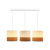 Bianco lampa wisząca biały 3x40W E27 
