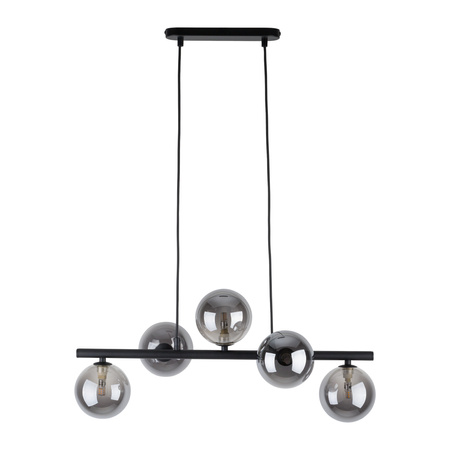 Lampa wisząca ESTERA Black 5xG9