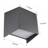 Oprawa architektoniczna Hugo LED 4W szara