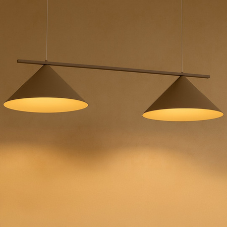 Lampa wisząca CAPITAL TAUPE 2xGX53 kaszmir