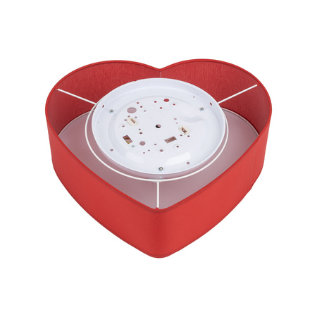 Lampa sufitowa HEART Red 2xE27