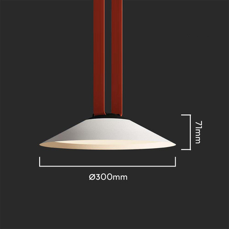 Oprawa Spot Szynosystem Taśmowy 48V V-TAC 20W LED 120st Biały VT-41120 3000K 1100lm 3 Lata Gwarancji