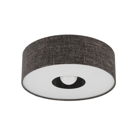 Lampa sufitowa AMARELA M czarny melanż tkanina 50cm Nowodvorski 11658