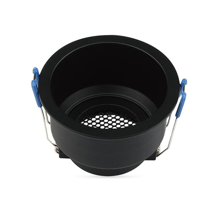 Oczko V-TAC GU10 Hoyne Comb Aluminium Okrągłe Czarne VT-9001RD