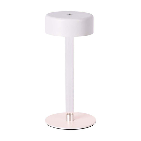 Lampka Biurkowa Nocna V-TAC 3W LED 23cm Ładowanie USB CCT Ściemnianie Biała 