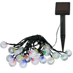 Girlanda solarna KULKI Kolorowe Kuleczki 20LED