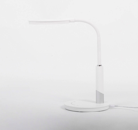 Biała lampka biurkowa, LED 10W, neutralna K-BL1237 BIAŁY z serii DINO