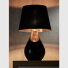 Lampka nocna LACRIMA Black/Gold 1xE27