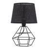 Lampka nocna DIAMOND Black 1xE27