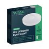 Plafon V-TAC 40W/60W VICTORY fi.49cm CCT Pilot TIMER VT-8566 3000K-6500K 6000lm