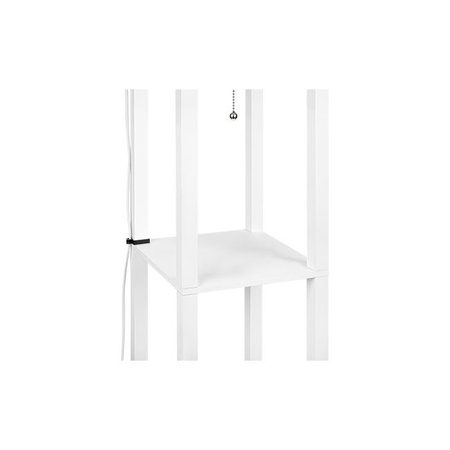 Lampa podłogowa Ganto 1xE27 160cm biała
