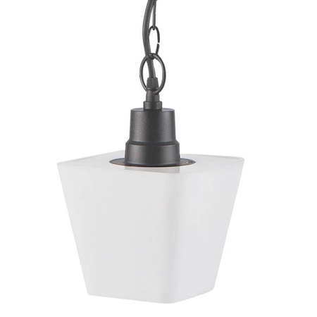 Lampa zewnętrzna wisząca GIZA 1xE27