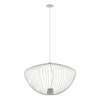 Lampa wisząca PUMPKIN silk grey L 11251 Nowodvorski