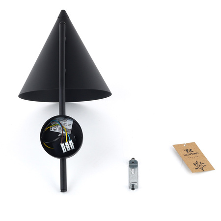 Kinkiet CONO Black 1xE27