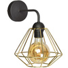 Kinkiet LUPO BLACK/GOLD 1xE27