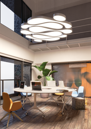 Oprawa MI-BUBBLE-01, zwieszana, 17W, 3000K, bez zasilacza, 24VDC, IP20, czarny anoda