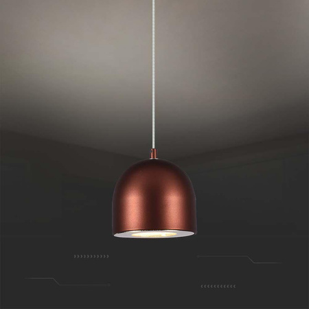 Oprawa Zwieszana V-TAC LED 8,5W 100cm Regulowana, Dotykowy włącznik Brązowa VT-7795 3000K 850lm