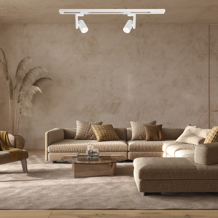 Oprawa Timor Track Biały 1xGU10