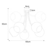Lampa sufitowa K-1584 z serii MELO