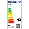 Oprawa Zwieszana V-TAC 48W LED TRIAC Biała VT-7755 3000K 5000lm