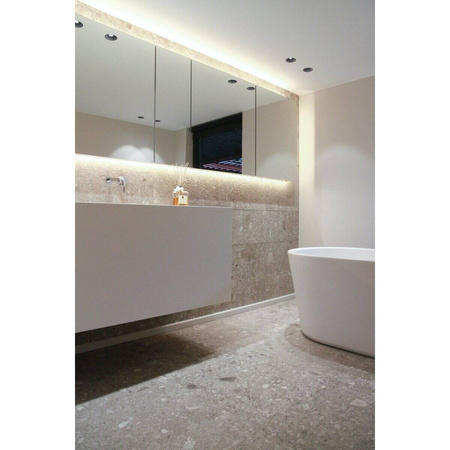 Profil SILER, anodowany, srebrny, 2005 mm