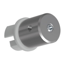 Zaślepka OLEK-LUK-P przewodnikowa C28213C02 szara KLUŚ