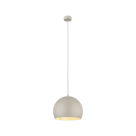 Lampa wisząca ZOE Beige 1xE27 M