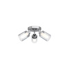 Nowodvorski Lampa sufitowa szkło chrom VISTA